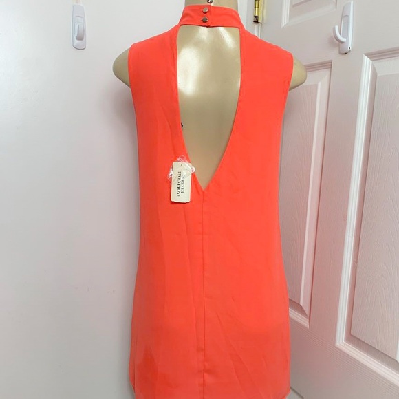 Forever 21 NWT Dress soft Orange SZ S - Picture 2 of 8